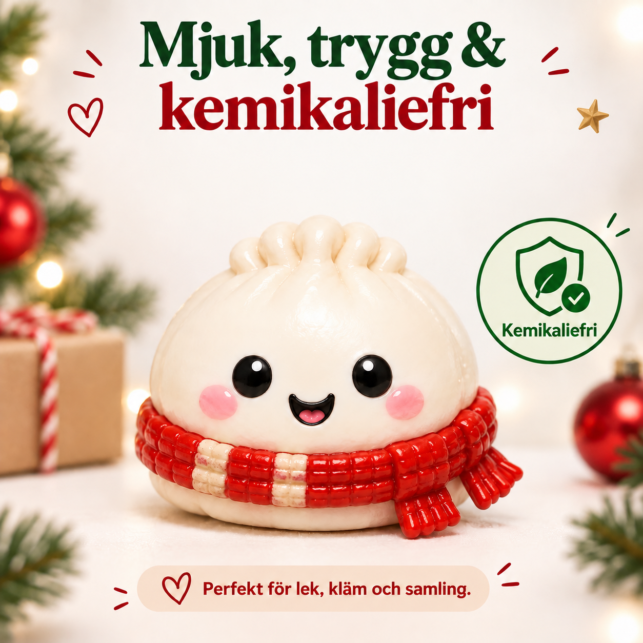Blød, sikker og kemikaliefri